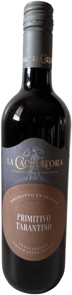 Vinho Italiano La Cacciatora Delle Venezi 750ml (Primitivo Tarantino)