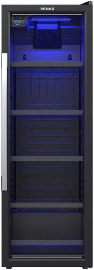 Cervejeira Venax Blue Light 209 Litros Preto Fosco Expvqbl209pf220-220V