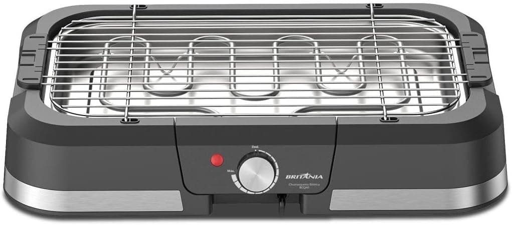 Churrasqueira Elétrica Britânia BCQ40 Menos Fumaça 220V