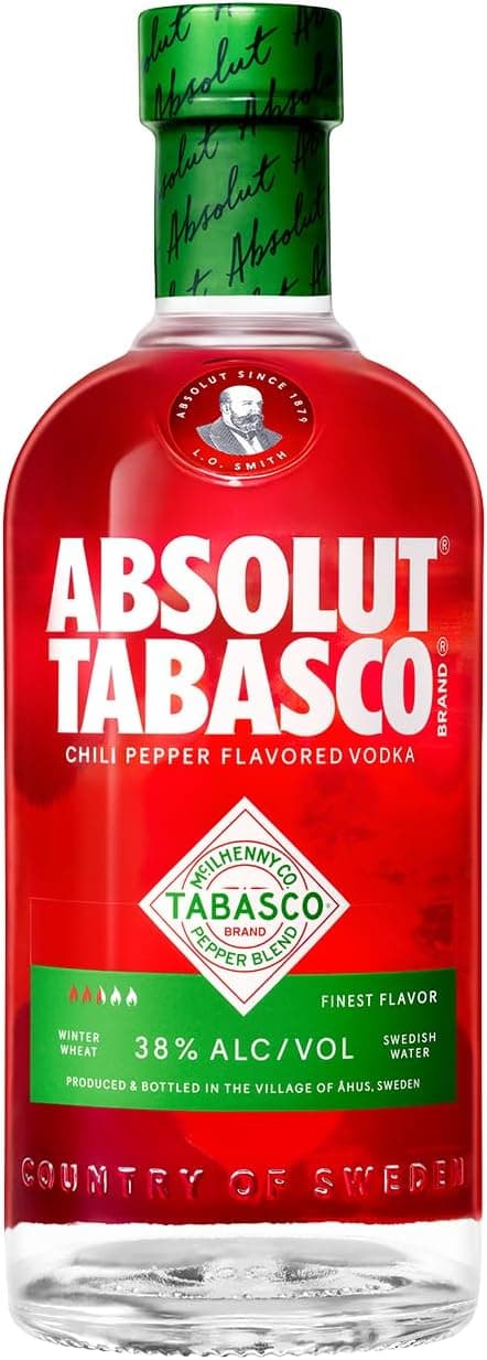 Vodka Absolut Tabasco 750ml