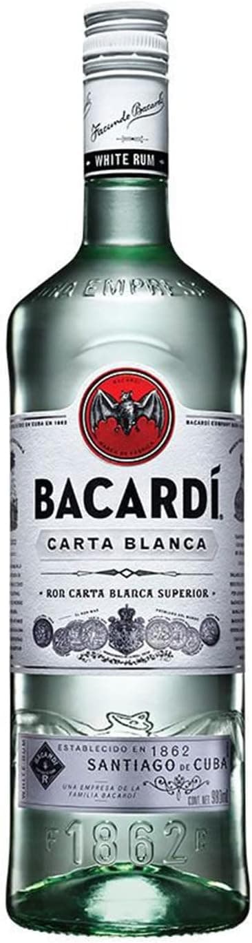 Rum Bacardi Carta Blanca 980ml