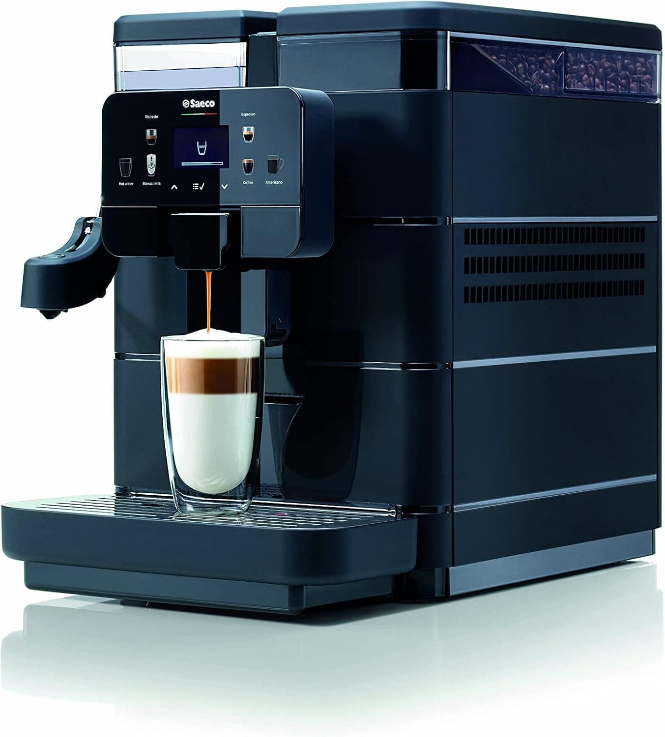 Saeco OCS New Royal Plus - Cafeteira Automática, 110 V, Preta