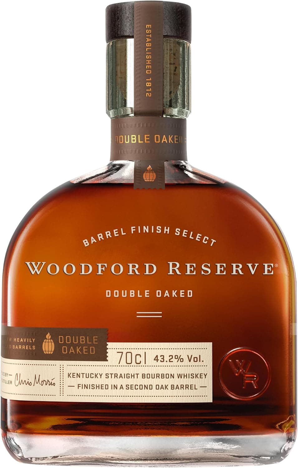 Woodford Reserve Double Oaked Kentucky Straight Bourbon Whiskey 700mL 86.4 Proof