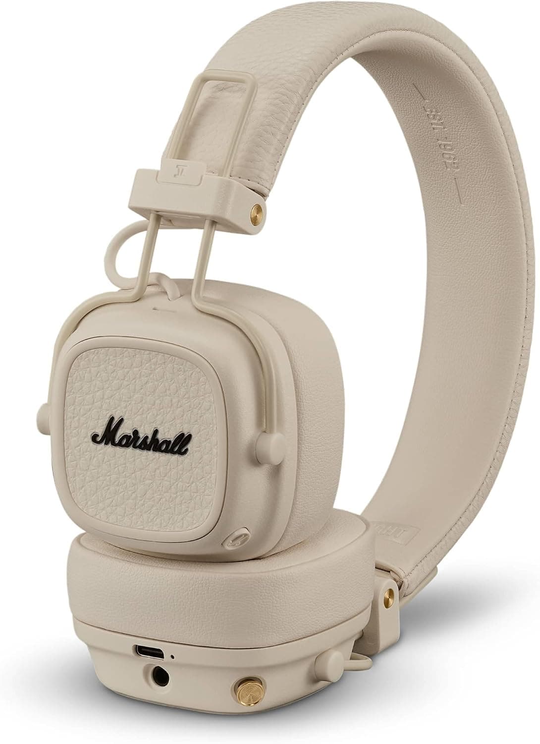 Marshall Major V Bluetooth On Ear Headphones - Cream