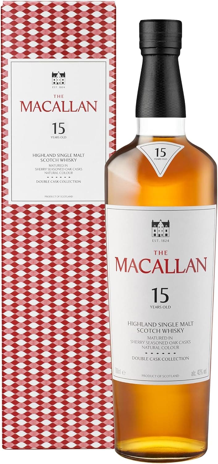 The Macallan Double Cask 15 Anos Single Malt Scotch Whisky Escocês 700ml