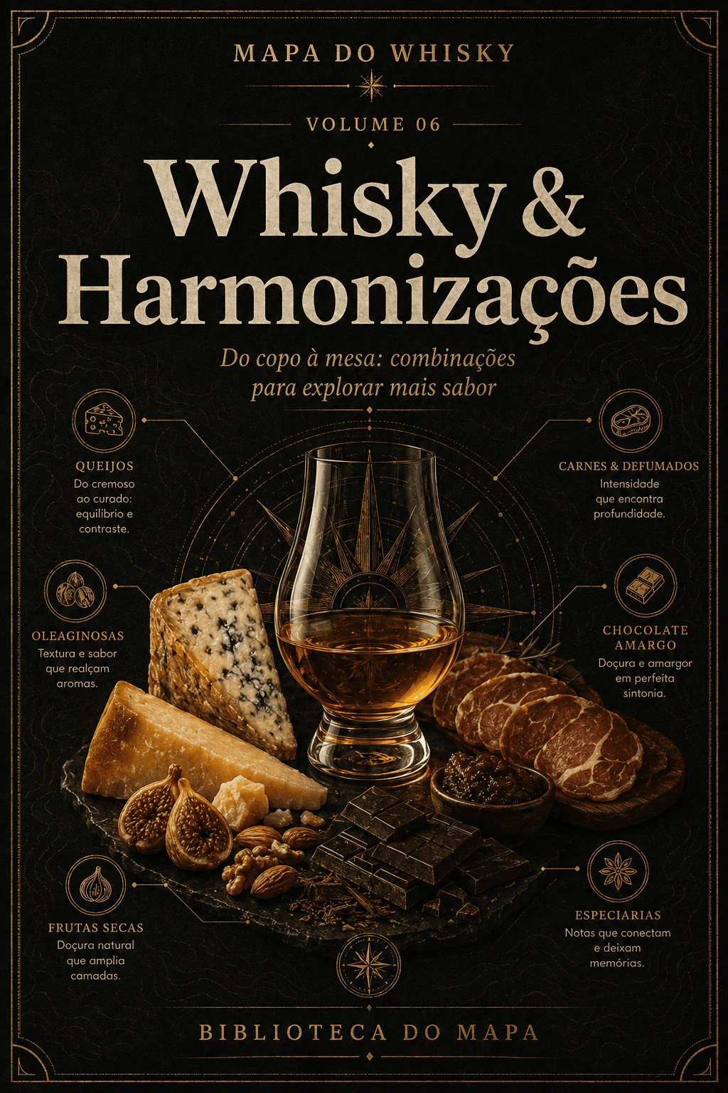Capa do livro Whisky & Harmonizações