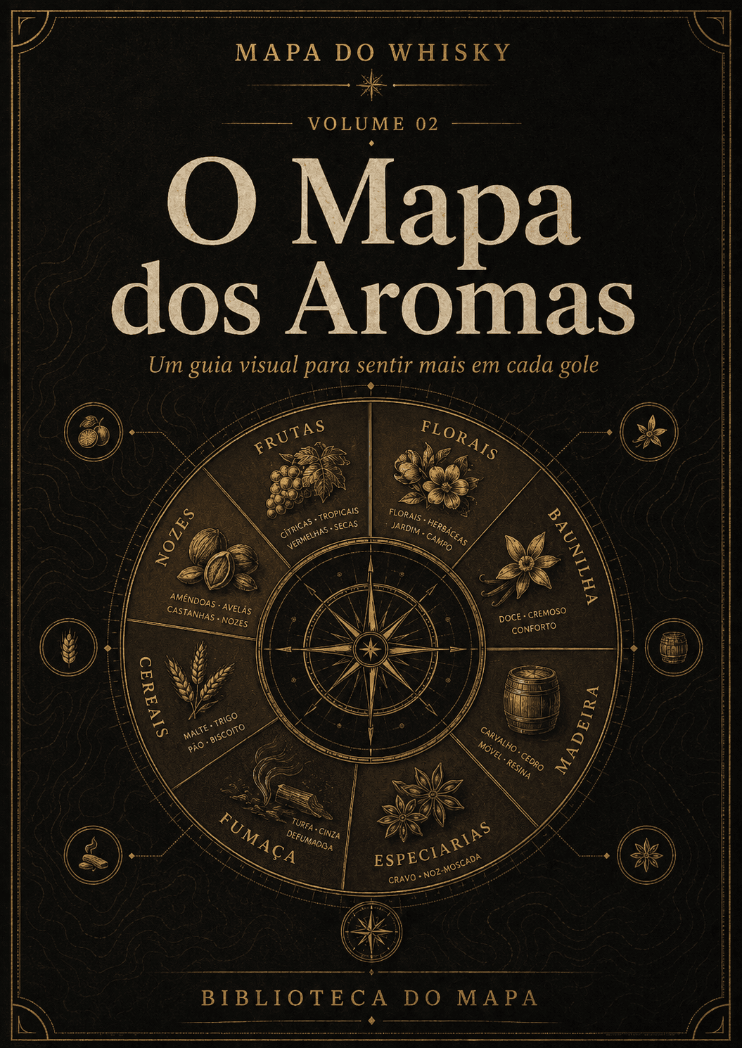 Capa do livro O Mapa dos Aromas