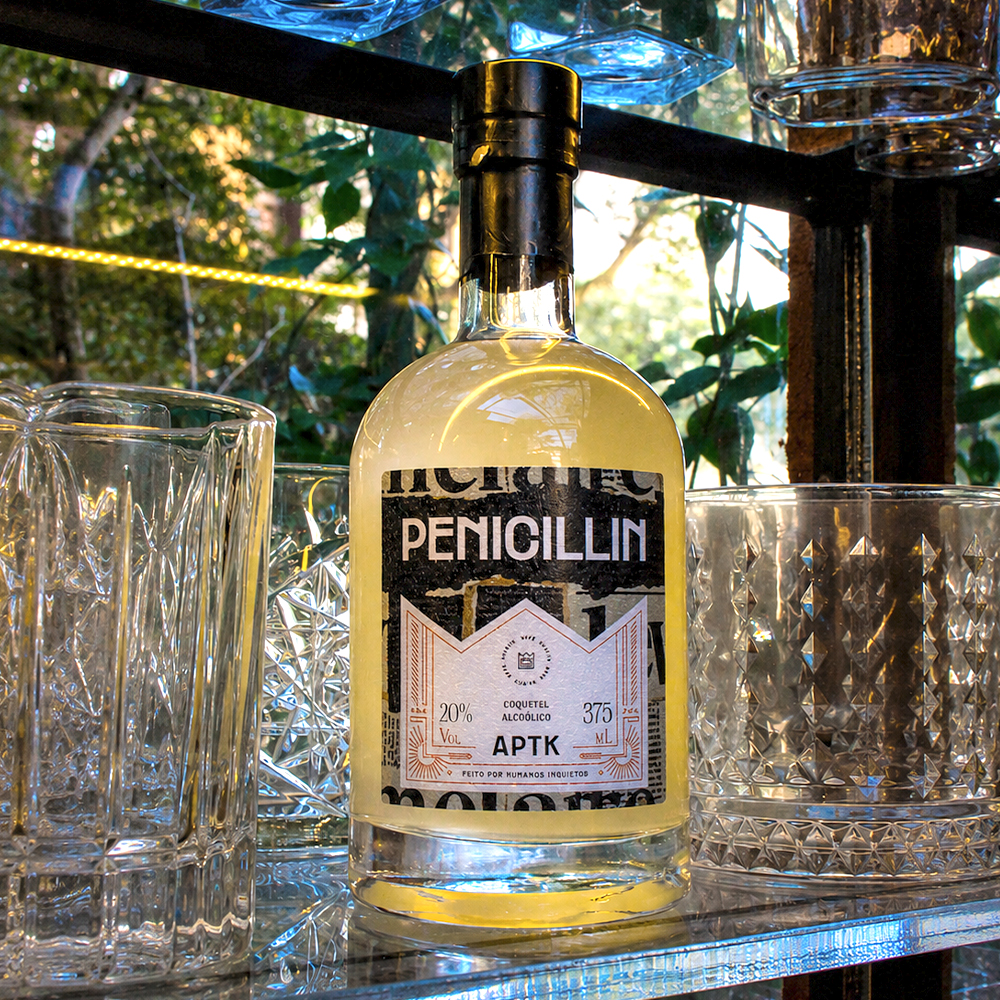 APTK Penicillin 375ml — edição limitada em parceria com o Mapa do Whisky